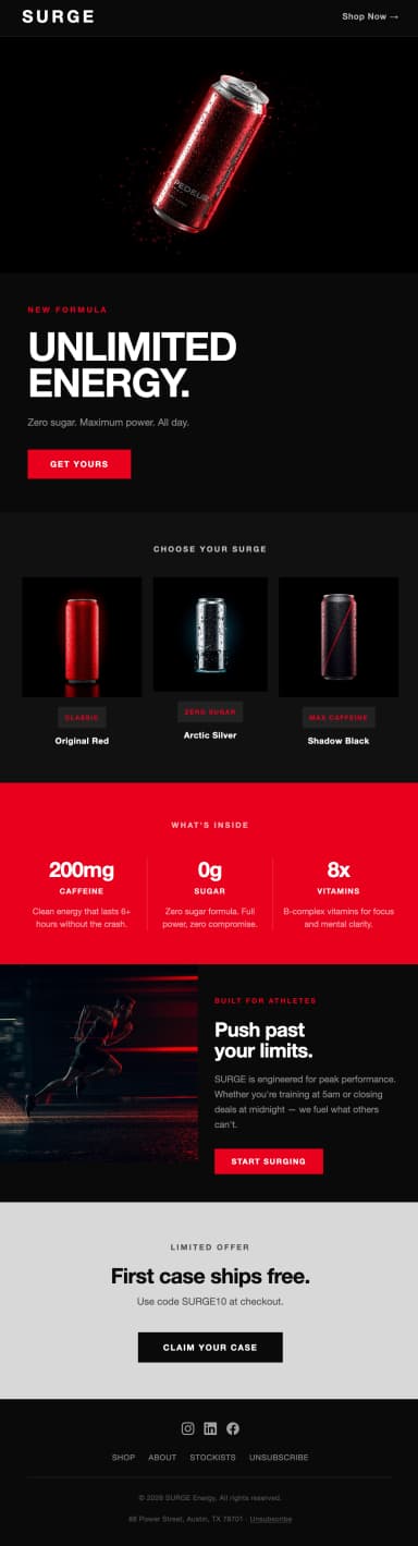 Email design template 3